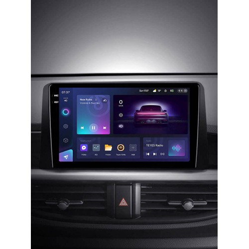 Штатна магнітола Teyes CC3 2k 4+64 Gb Kia Morning 3 / Picanto (1 Din) 2017-2020 9"