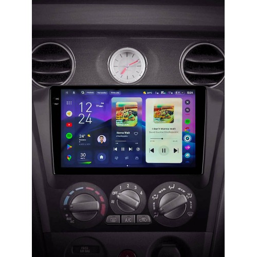 Штатна магнітола Teyes CC4 Pro 2k 12+256 Gb Mitsubishi Outlander 1 2002-2008 (F1) 9"
