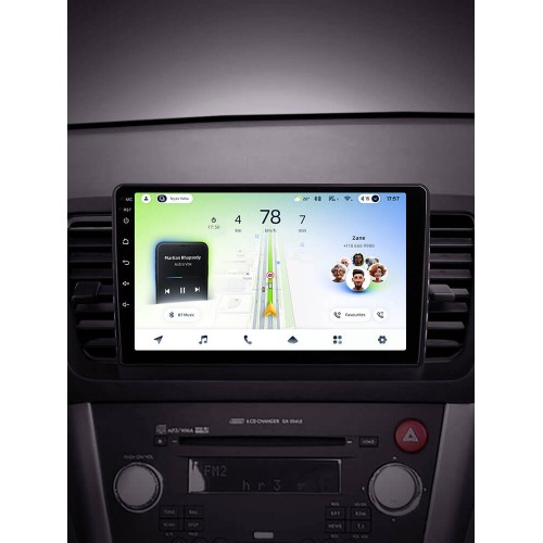 Штатна магнітола Teyes CC4L 6+64 Gb Subaru Outback 3 / Legacy 4 2003-2009 9"