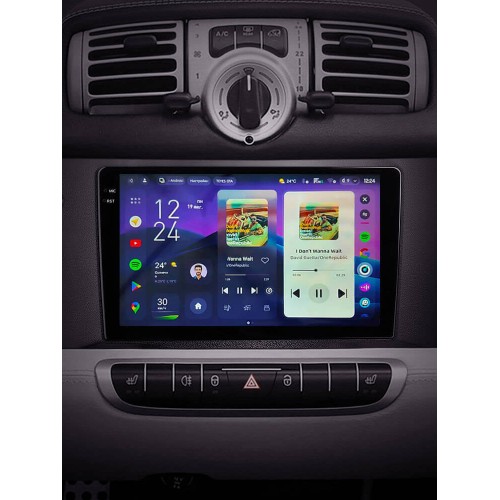 Штатна магнітола Teyes CC4 Pro 2k 12+256 Gb Mercedes-Benz Smart Fortwo 2 2010-2015 (F1) 9"