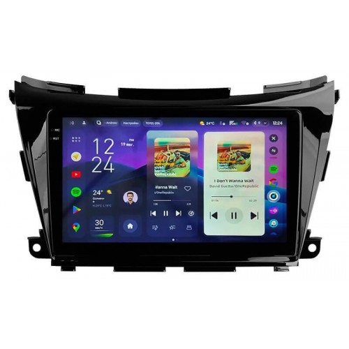 Штатная магнитола Teyes CC4 Pro 2k 12+256 Gb Nissan Murano 3 Z52 2014-2020 10"