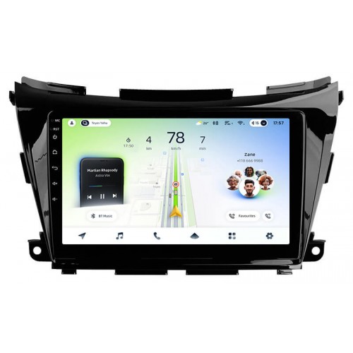 Штатна магнітола Teyes CC4L 6+64 Gb Nissan Murano 3 Z52 2014-2020 10"
