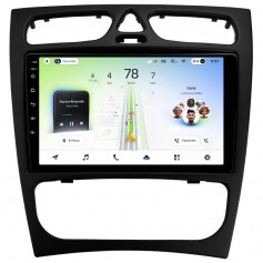 Штатна магнітола Teyes CC4L 6+64 Gb Mercedes-Benz C-Class S203 CL203 W203 2000-2004 (F1) 9"