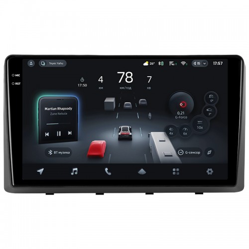 Штатная магнитола Teyes CC4 Pro 2k 12+256 Gb Kia Carnival 3 YP 2014-2021 (F1) (B) 9"