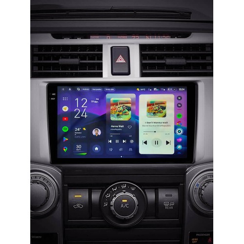 Штатна магнітола Teyes CC4 Pro 2k 12+256 Gb Toyota 4Runner 5 N280 2009-2020 9"