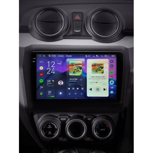 Штатная магнитола Teyes CC4 Pro 2k 8+128 Gb Suzuki Swift 5 2016-2020 9"