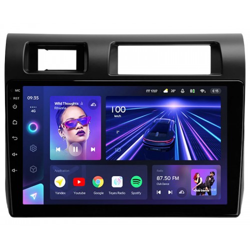 Штатна магнітола Teyes CC3 6+128 Gb 360° Toyota Land Cruiser 70 Series LC 79 2007-2020 9"