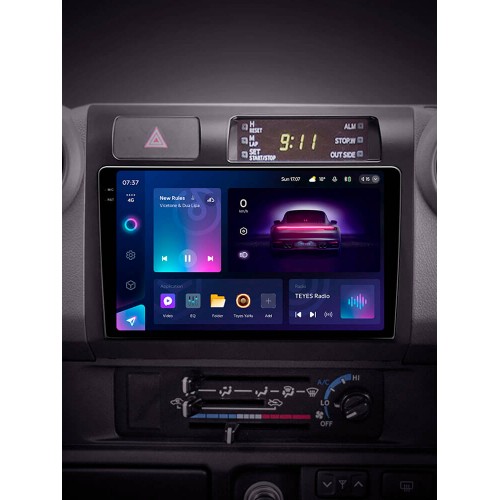 Штатная магнитола Teyes CC3 2k 4+32 Gb Toyota Land Cruiser 70 Series LC 79 2007-2020 9"