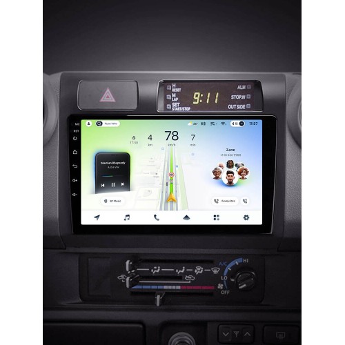 Штатная магнитола Teyes CC4L 6+64 Gb Toyota Land Cruiser 70 Series LC 79 2007-2020 9"