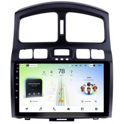 Штатна магнітола Teyes CC4L 4+64 Gb Hyundai Santa Fe SM 2000-2012 / JAC S1 (Rein) 1 2007-2013 9"