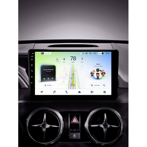 Штатна магнітола Teyes CC4L 4+64 Gb Mercedes-Benz GLK-Class X204 2012-2015 9"