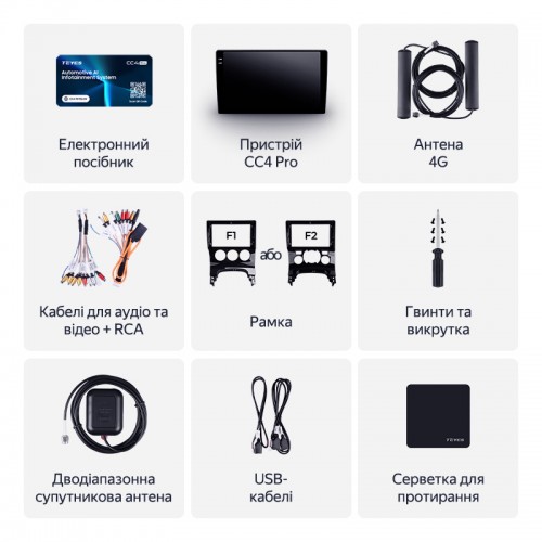 Штатна магнітола Teyes CC4 Pro 2k 12+256 Gb Peugeot 3008 1 2009-2016 (F1) 9"