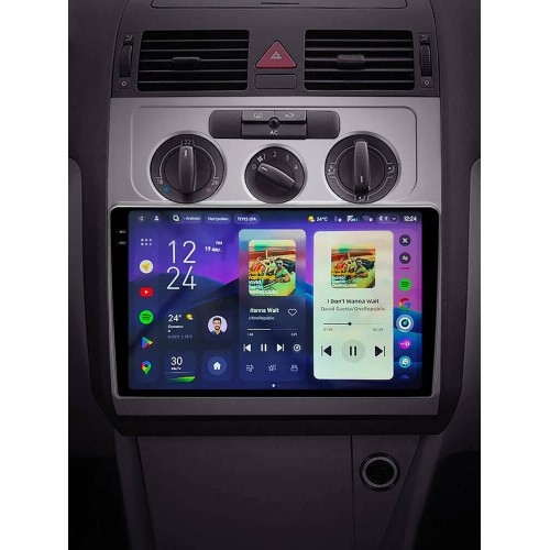 Штатная магнитола Teyes CC4 2k 8+128 Gb Volkswagen Touran 1 2003-2010 (F1) 10"