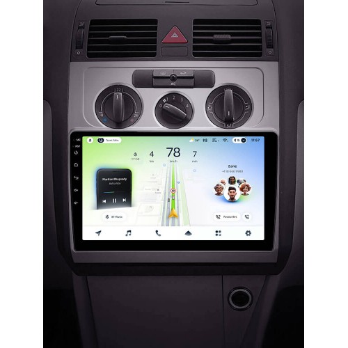 Штатная магнитола Teyes CC4L 6+64 Gb Volkswagen Touran 1 2003-2010 (F1) 10"