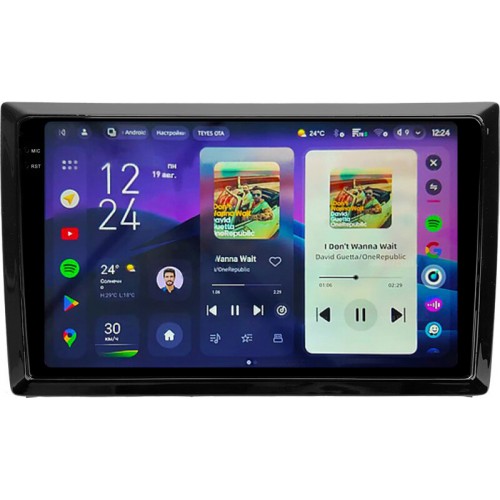 Штатная магнитола Teyes CC4 Pro 2k 8+128 Gb Volkswagen Beetle A5 2011-2019 9"