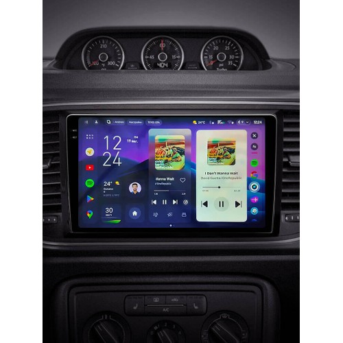 Штатная магнитола Teyes CC4 Pro 2k 8+128 Gb Volkswagen Beetle A5 2011-2019 9"