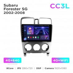Штатная магнитола Teyes CC3L 4+64 Gb Subaru Forester SG 2002-2008 9"