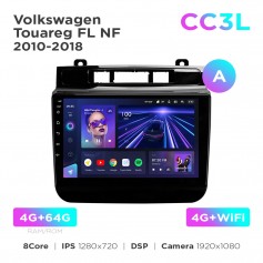 Штатная магнитола Teyes CC3L 4+64 Gb Volkswagen Touareg FL NF 2010-2018 (A) 9"