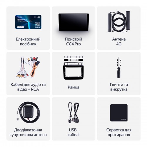 Штатная магнитола Teyes CC4 Pro 2k 8+128 Gb Volkswagen Touareg FL NF 2010-2018 (A) 9"