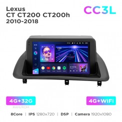 Штатная магнитола для Lexus CT CT200 CT200h 2010-2018 Teyes CC3L 4+32 Gb 9"