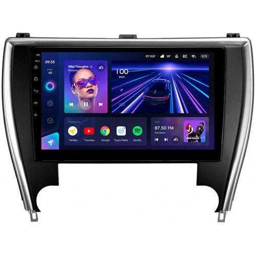 Штатная магнитола Teyes CC3 4+64 Gb Toyota Camry 7 XV 50 55 North America 2014-2017 (A) 10"