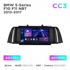 Штатна магнітола Teyes CC3 4+32 Gb BMW 5-Series F10/F11 NBT 2013-2017 9"