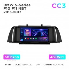 Штатна магнітола Teyes CC3 6+128 Gb BMW 5-Series F10/F11 NBT 2013-2017 9