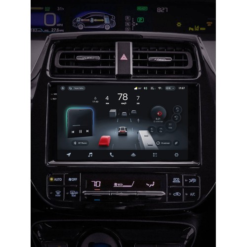 Штатна магнітола Teyes CC4 Pro 2k 8+128 Gb Toyota Prius XW50 2015-2020 9"