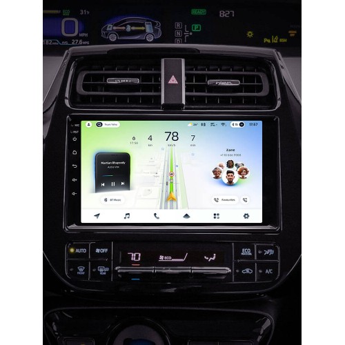 Штатная магнитола Teyes CC4L 6+64 Gb Toyota Prius XW50 2015-2020 9"