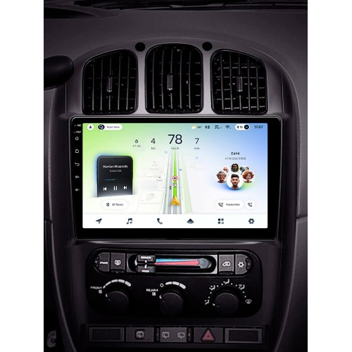 Штатна магнітола Teyes CC4L 4+64 Gb Dodge Caravan 4 / Chrysler Voyager RG RS / Town&Country RS 2000-2007 (A) 10"