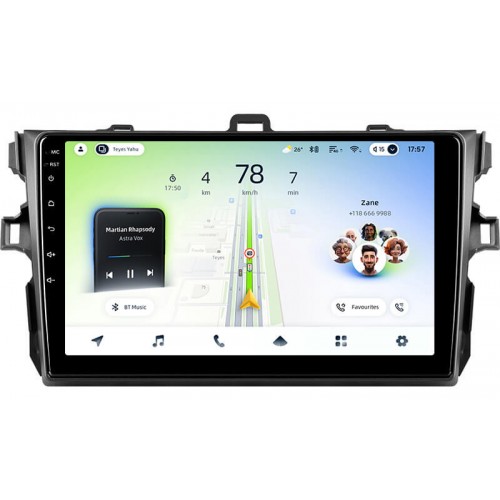 Штатная магнитола Teyes CC4L 6+64 Gb Toyota Corolla 10 E140 E150 2006-2013 (B) 9"