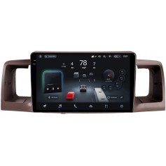 Штатна магнітола Teyes CC4 Pro 2k 8+128 Gb Toyota Corolla E130 E120 2000-2004 Grey 9"