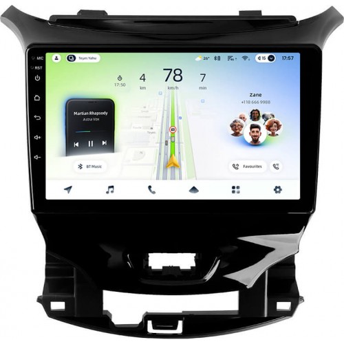 Штатная магнитола Teyes CC4L 6+64 Gb Chevrolet Cruze 2 2015-2023 9"