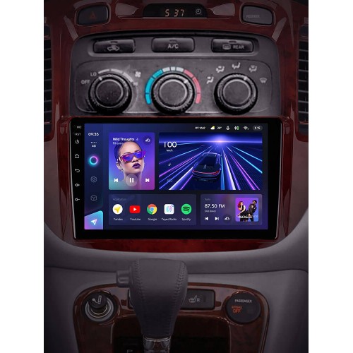 Штатна магнітола Teyes CC3 6+128 Gb 360° Toyota Highlander 1 XU20 2001-2007 9"