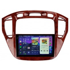 Штатная магнитола Teyes CC4 Pro 2k 8+128 Gb Toyota Highlander 1 XU20 2001-2007 9"