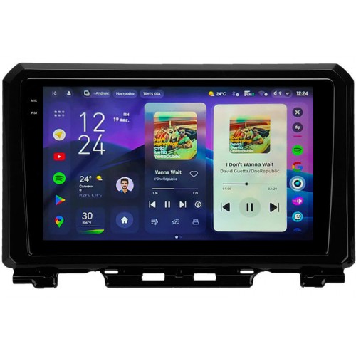 Штатна магнітола Teyes CC4 Pro 2k 12+256 Gb Suzuki Jimny JB64 2018-2020 9"