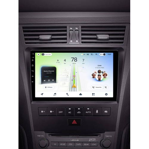 Штатна магнітола Teyes CC4L 6+64 Gb Lexus GS 3 300 350 400 430 450H 460 2004-2011 9"