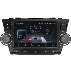 Штатна магнітола Teyes CC4 Pro 2k 12+256 Gb Toyota Highlander 2 XU40 2007-2013 (F3) 9"