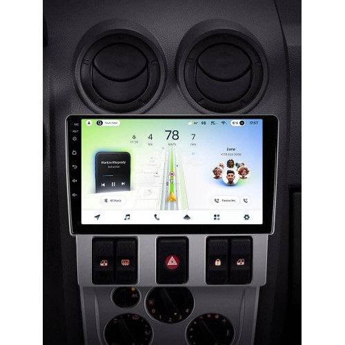 Штатная магнитола Teyes CC4L 6+64 Gb Renault Logan 1 2004-2009 9"