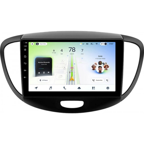 Штатная магнитола Teyes CC4L 6+64 Gb Hyundai i10 2007-2013 9"