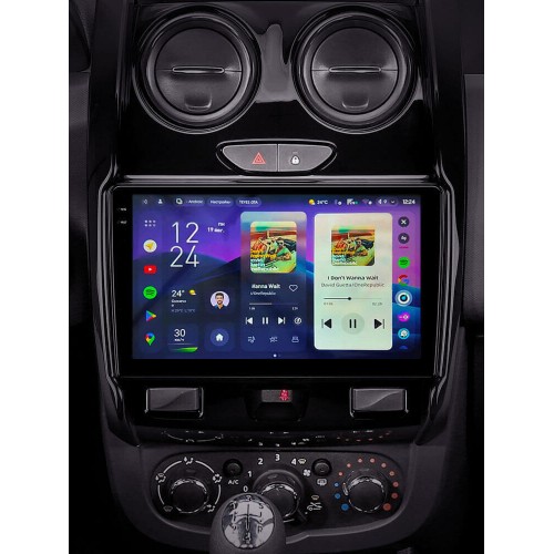 Штатная магнитола Teyes CC4 2k 6+64 Gb Renault Duster 2015-2021 / LADA Largus 2021 (F2) 9"