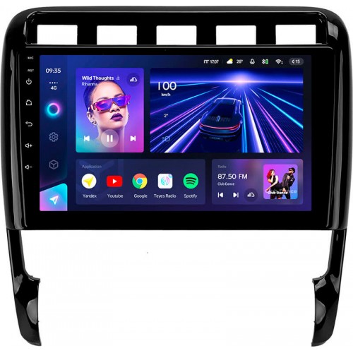 Штатная магнитола Teyes CC3L 4+64 Gb Porsche Cayenne 1 9PA 2002-2010 9"