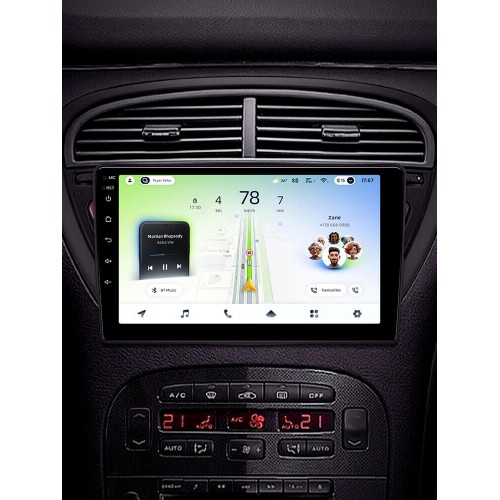 Штатна магнітола Teyes CC4L 4+64 Gb Peugeot 607 2004-2010 9"