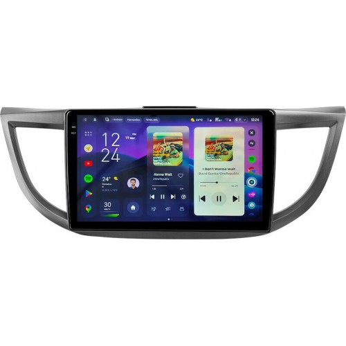Штатная магнитола Teyes CC4 2k 6+64 Gb Honda CR-V 4 RM RE 2011-2018 (C) 10"