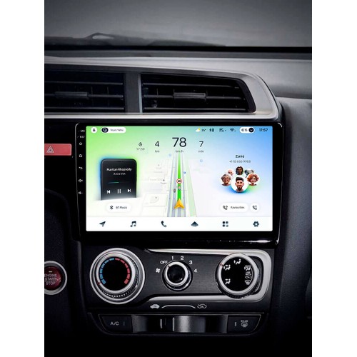Штатная магнитола Teyes CC4L 6+64 Gb Honda Jazz 3 / Fit 3 GP GK 2013-2020 (B) 10"