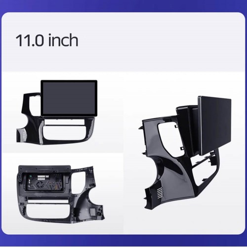 Штатная магнитола Teyes CC3 2k 6+128 Gb Mitsubishi Outlander 3 GF0W GG0W 2012-2018 (A) 11"