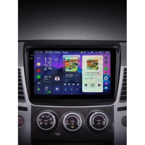 Штатная магнитола Teyes CC4 2k 8+128 Gb Mitsubishi Pajero Sport 2 L200 Triton 2008-2016 (CAN BUS) 9"