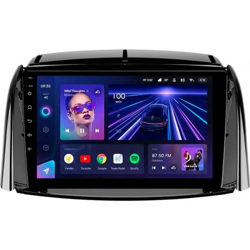 Штатная магнитола Teyes CC3 4+32 Gb Renault Koleos 2008-2016 (B) 9"