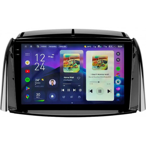 Штатна магнітола Teyes CC4 Pro 2k 12+256 Gb Renault Koleos 2008-2016 (B) 9"