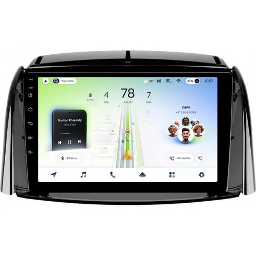Штатная магнитола Teyes CC4L 6+64 Gb Renault Koleos 2008-2016 (B) 9"